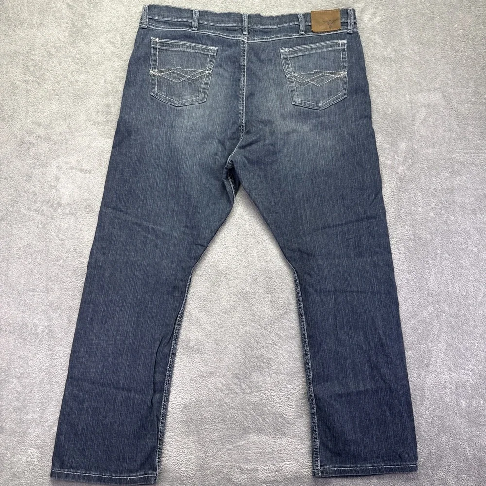 Wrangler 20X No. 42 Mens Blue Medium Wash Bootcut Jeans 1042MWXGG 42x32